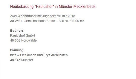 Projekt Paulushof